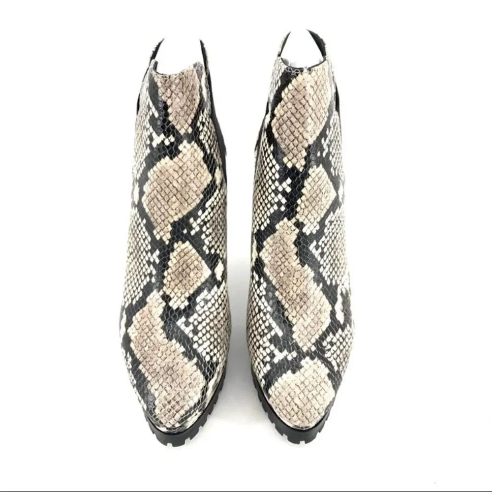 8 ALLSAINTS Sarris High-Heel ankle Booties NiB - Picture 6 of 11